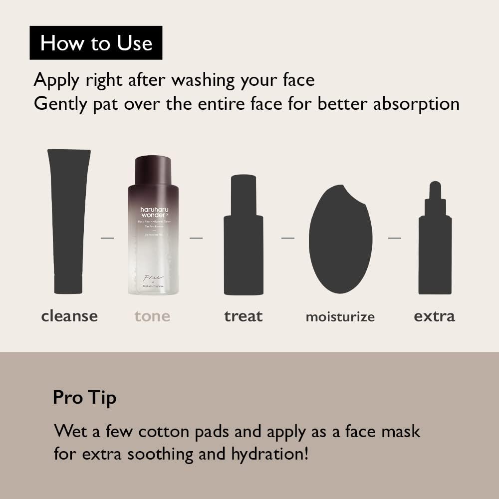 Haruharu wonder Black Rice Hyaluronic Toner (150ml)