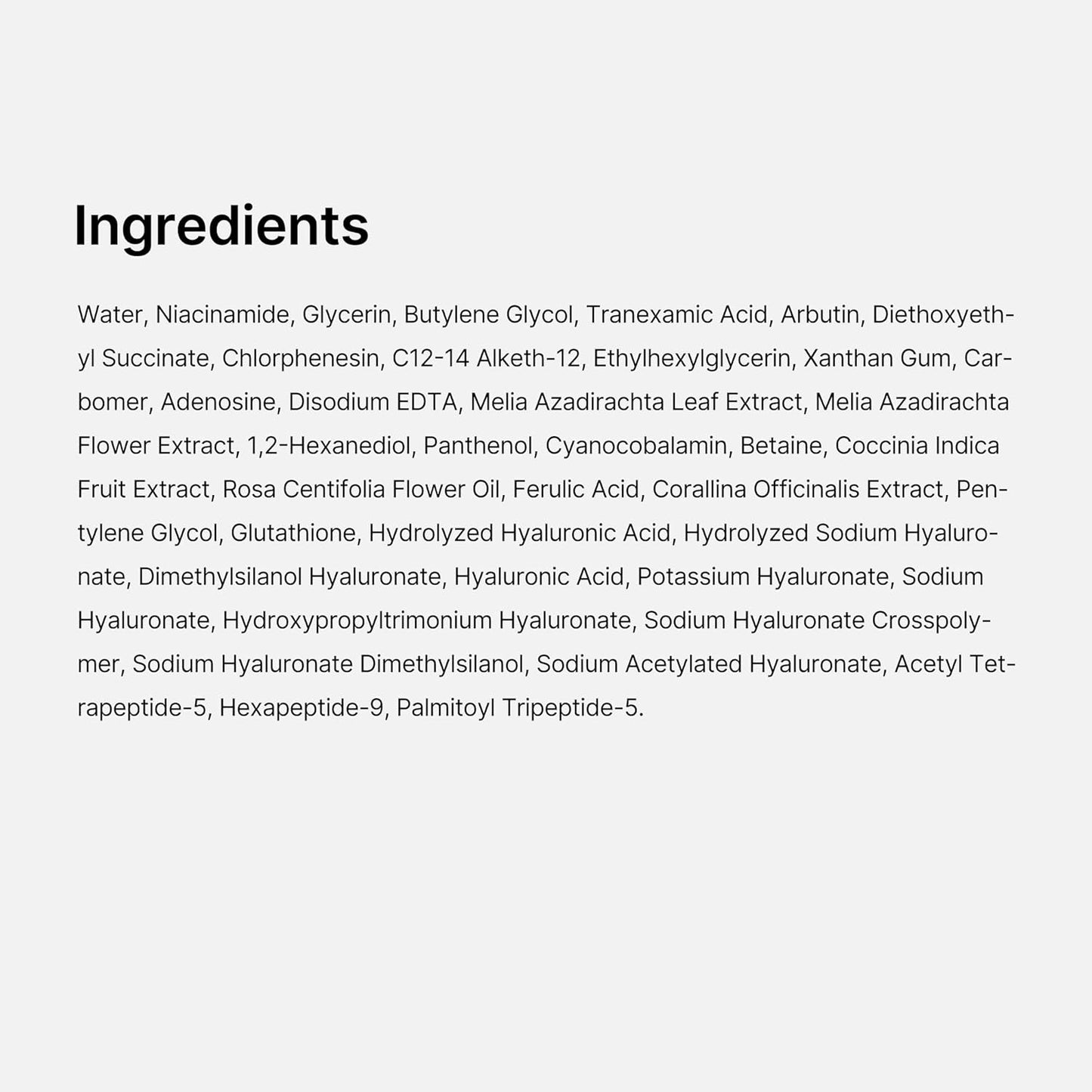 Medicube TXA+Niacinamide 15% Glow Facial Serum