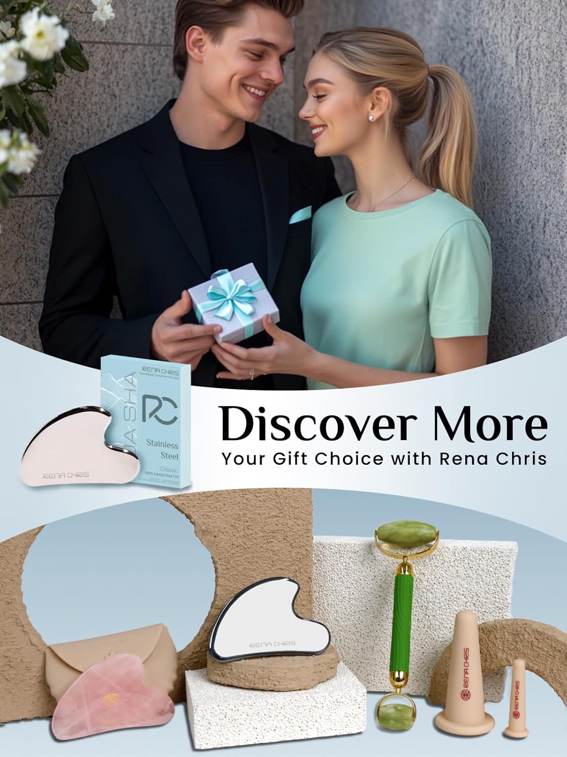 Rena Chris Gua Sha Facial Tool