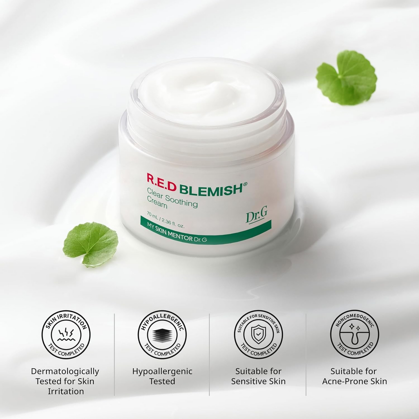 Dr.G NEW RED Blemish Clear Soothing Cream (70ml)