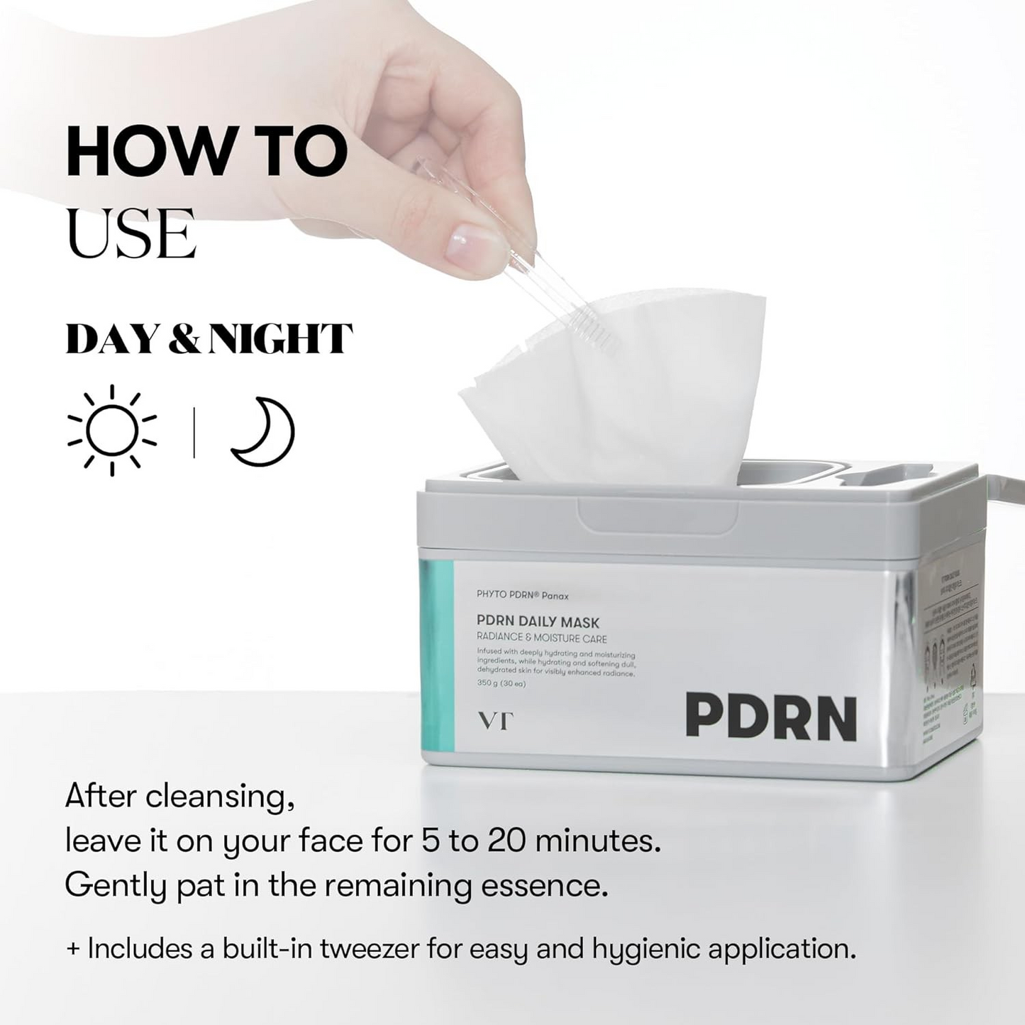 VT Cosmetics PDRN daily mask 30 sheets