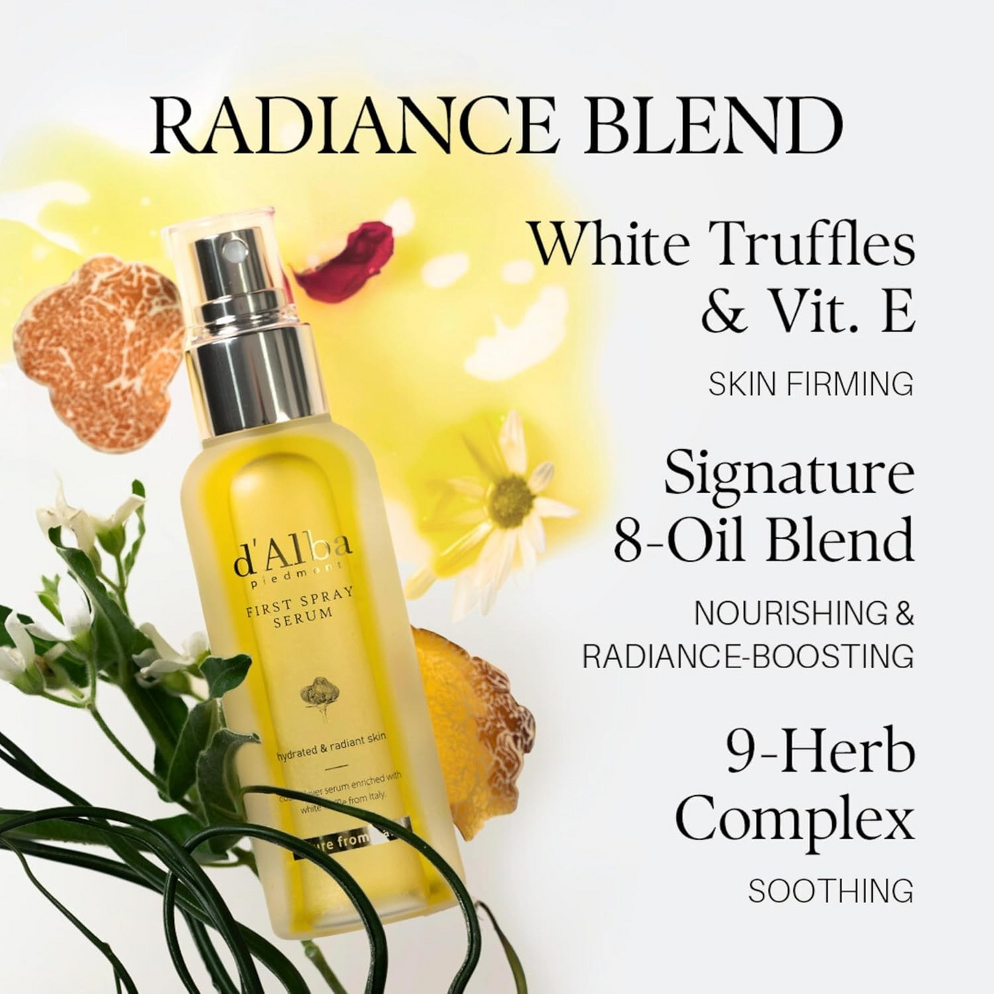 D'Alba White truffle first spray serum