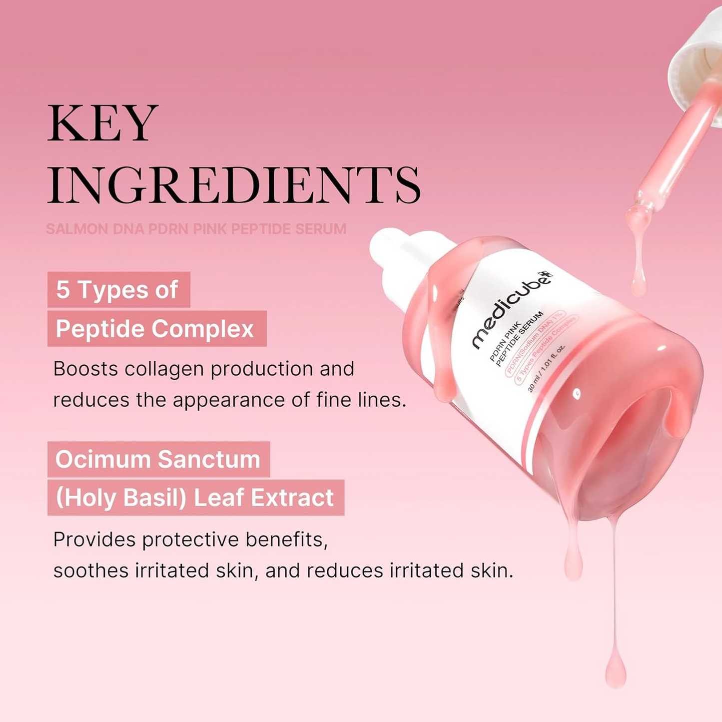 Medicube Salmon DNA PDRN ink peptide serum