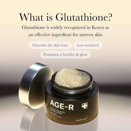 AGE-R Glutathione glow capsule facial cream