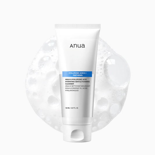 Anuax8 Hyaluronic Acid Hydrating Gentle Foaming Cleanser (150 ml)
