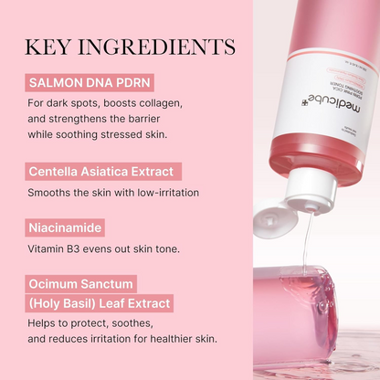 Medicube Salmon DNA PDRN Pink CICA toner