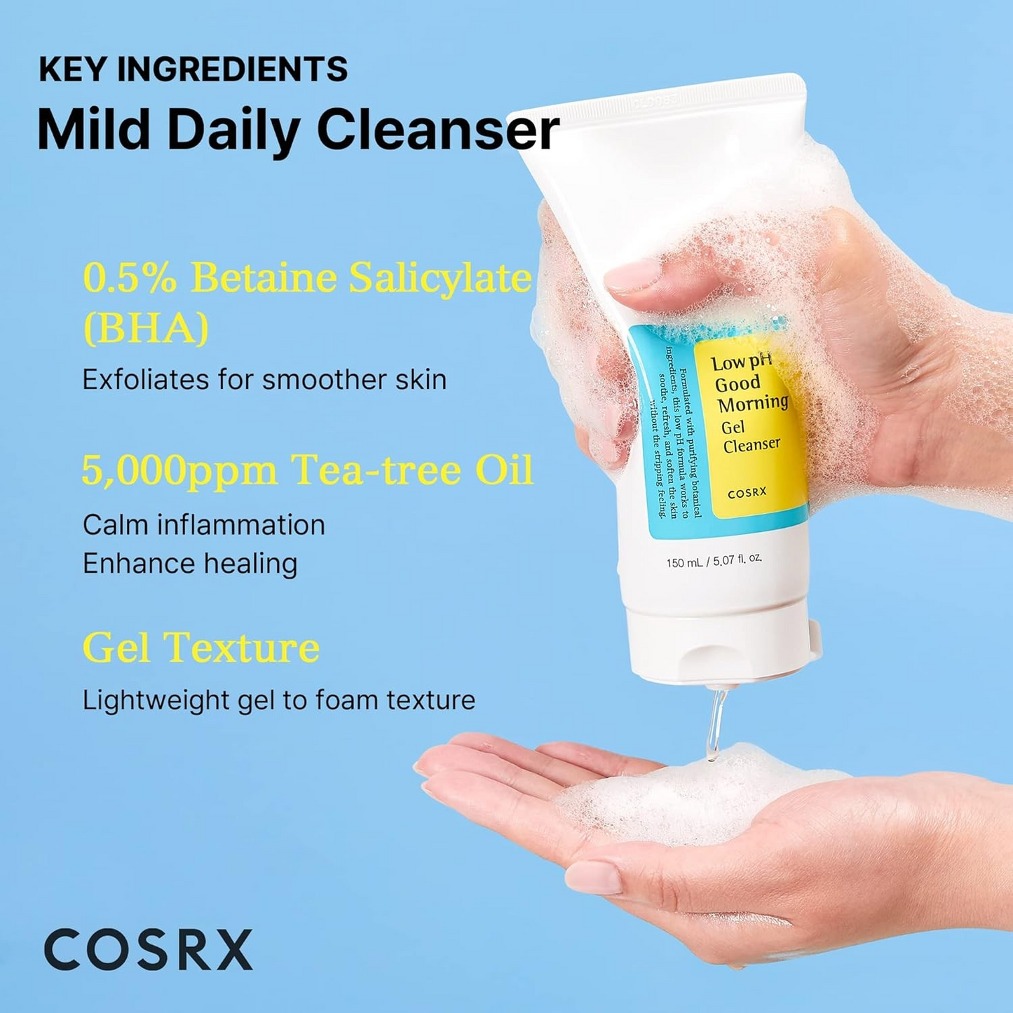 Cosrx Low Ph Good Morning Gel Cleanser_150 ml