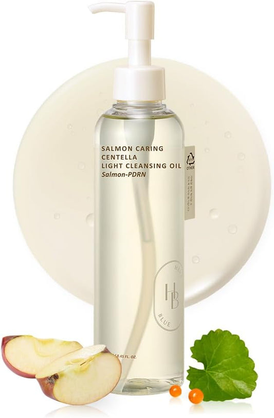 Heveblue Salmon Caring Centella Light Cleansing Oil - Salmon PDRN, Salmon Egg Extract(250ml)
