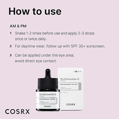 COSRX The Niacinamide 15 Serum 20ml