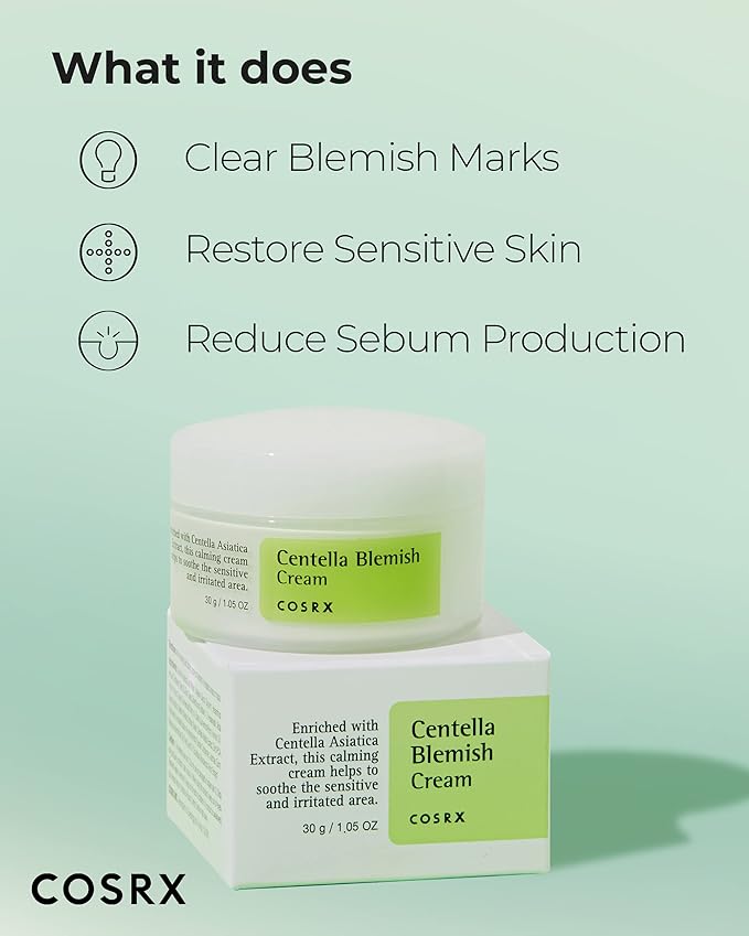 Cosrx Centella Blemish Cream(30ml)