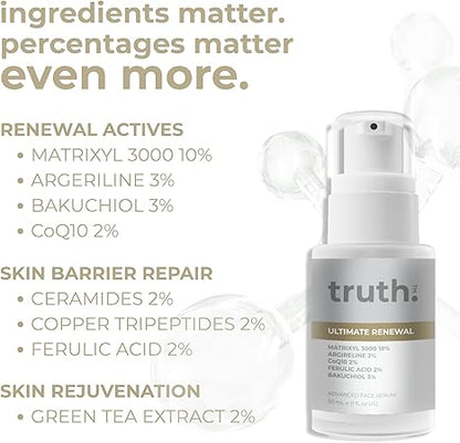 truth Ultimate Renewal Advanced Face Serum 30ml