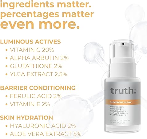 truth Luminous Glow Advanced Face Serum 30ml