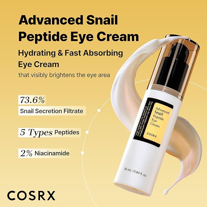 Cosrx Advanced Snail Peptide Eye Cream 25 Ml