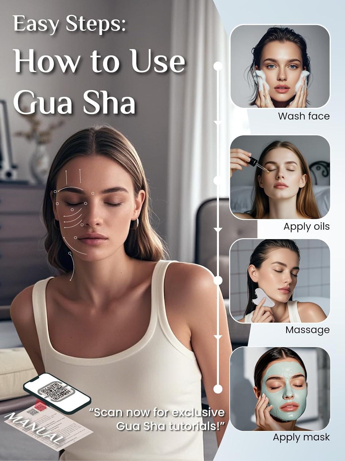 Rena Chris Gua Sha Facial Tool