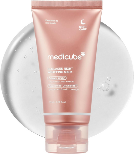 Medicube Collagen overnight wrapping peel off facial mask pack