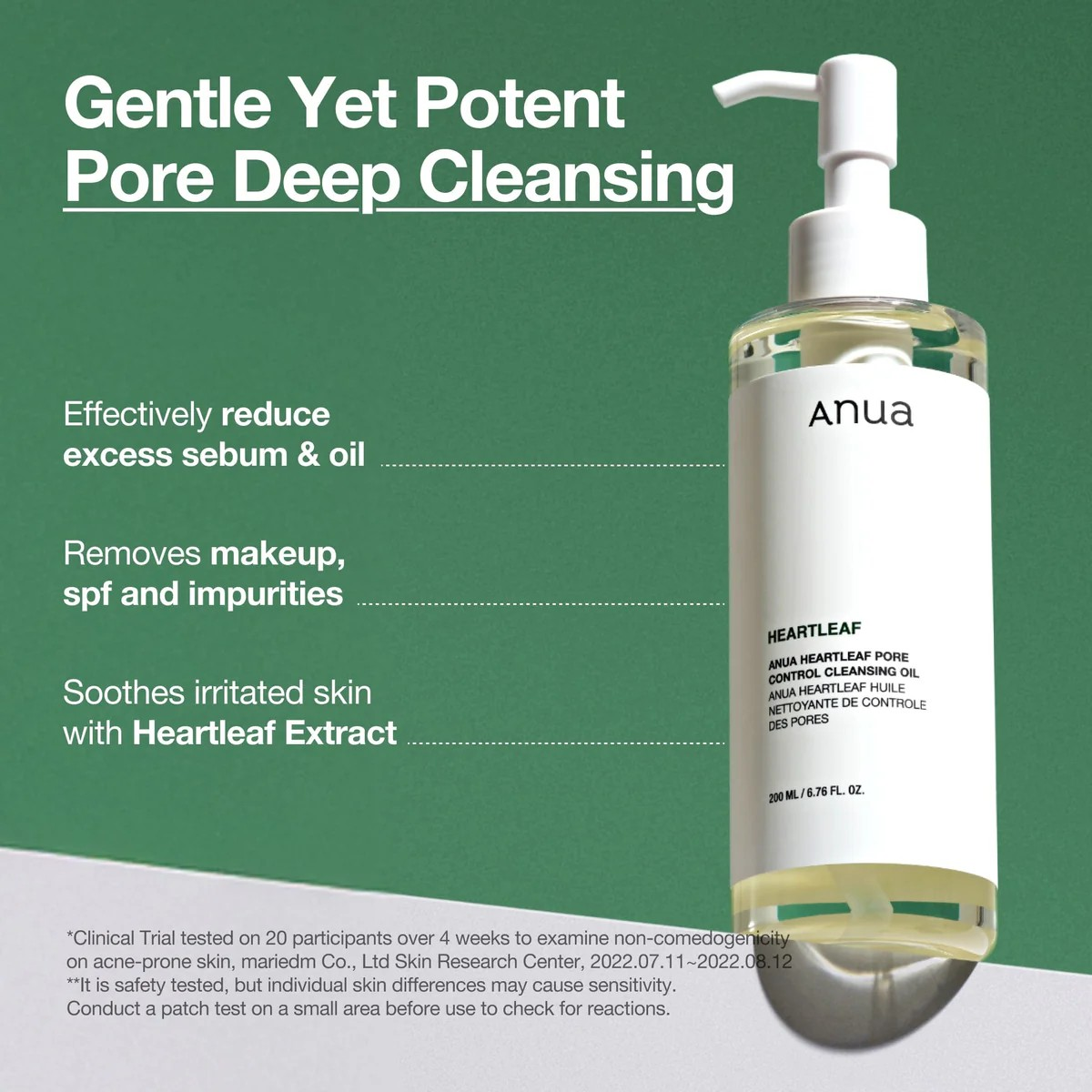 Heartleaf Pore Control Cleansing Oil (200 ml)