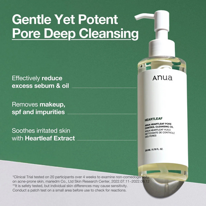 Heartleaf Pore Control Cleansing Oil (200 ml)