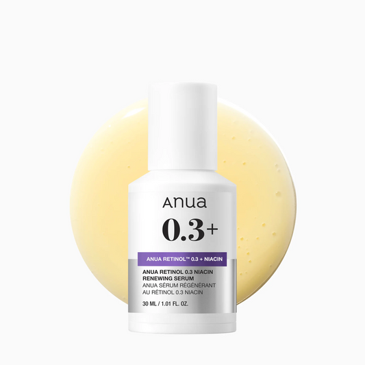 Anua Nano Retinol 0.3% + Niacin Renewing Serum Anti-aging with hydration