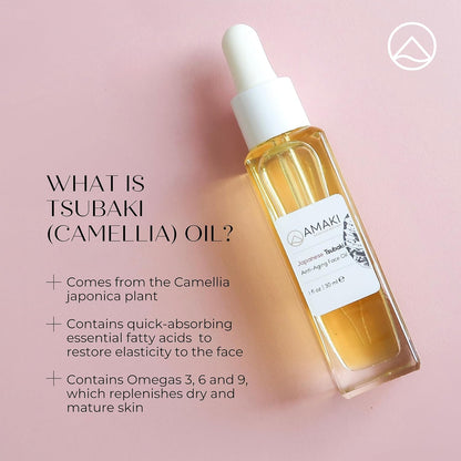 AMAKI SKINCARE Japanese Tsubaki Oil