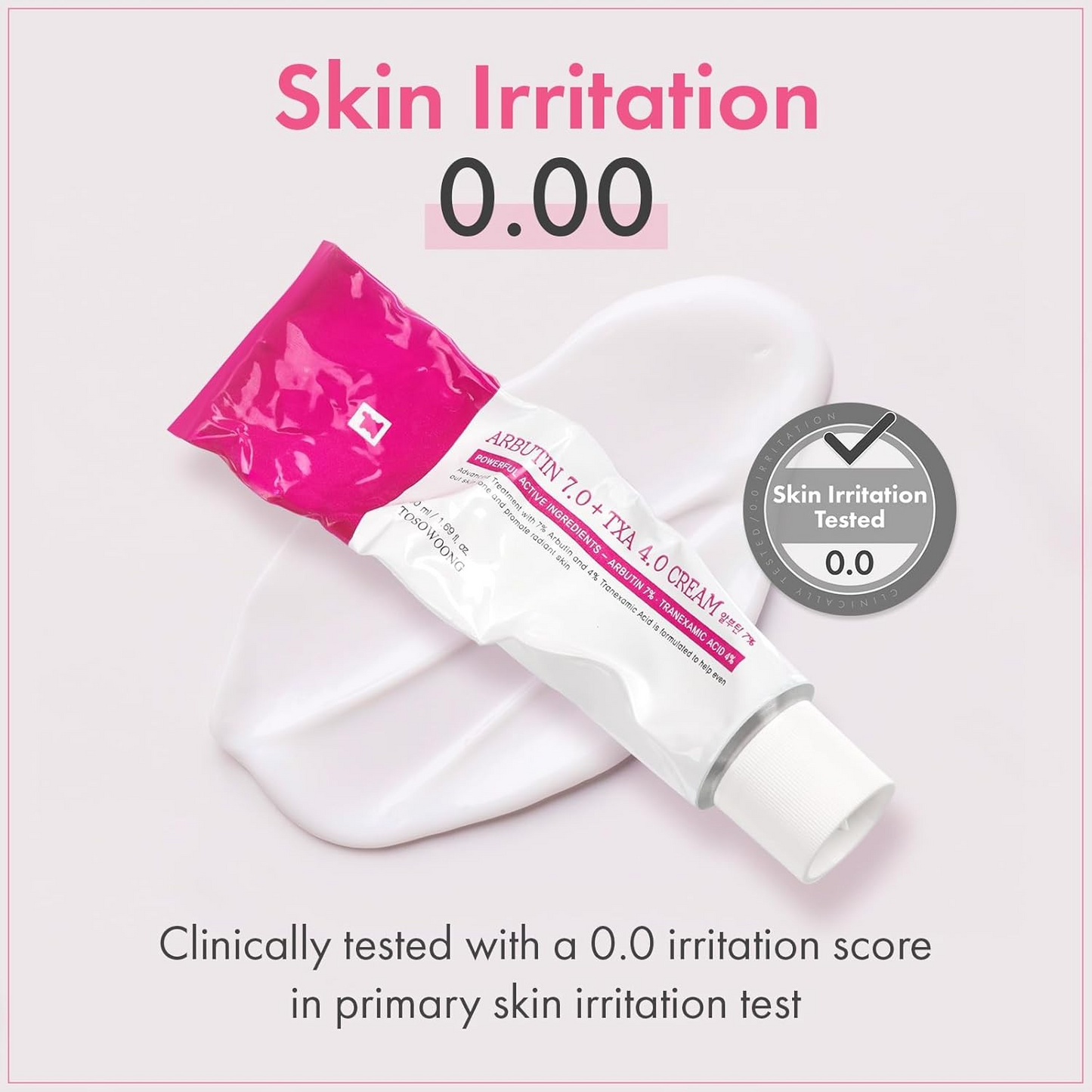 Tosowoong Arbutin 7% + Tranexamic acid 4% cream ,70,000PPM Arbutin,Niacinamide,Glutathione