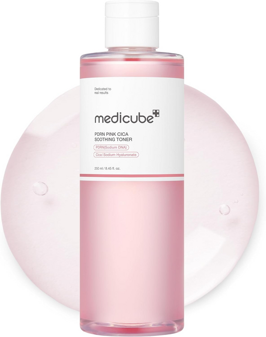 Medicube Salmon DNA PDRN Pink CICA toner