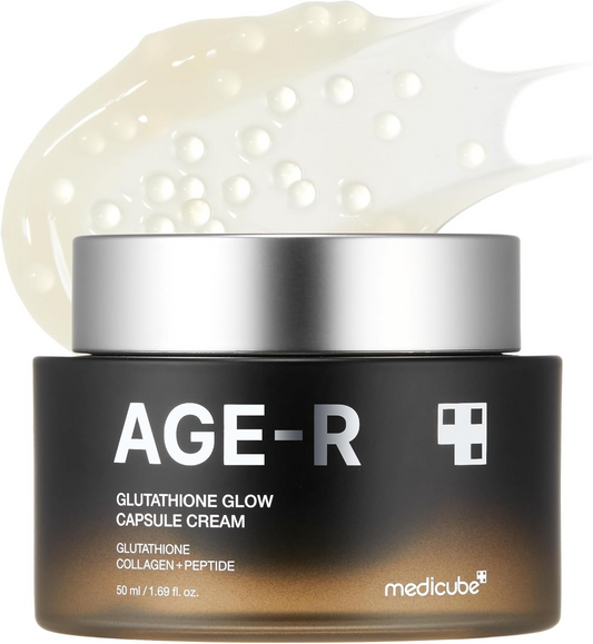 AGE-R Glutathione glow capsule facial cream