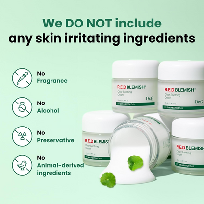 Dr.G NEW RED Blemish Clear Soothing Cream (70ml)