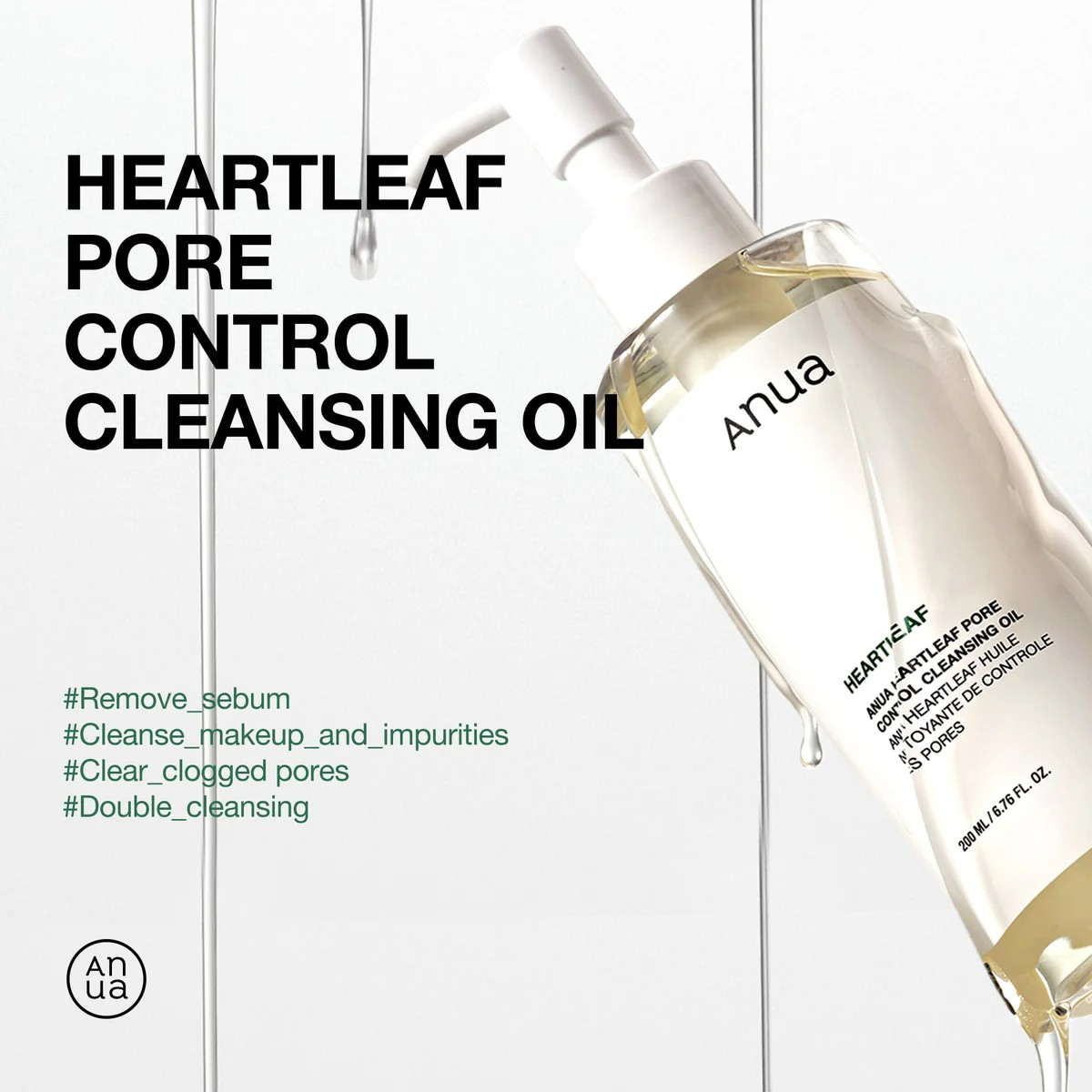 Heartleaf Pore Control Cleansing Oil (200 ml)